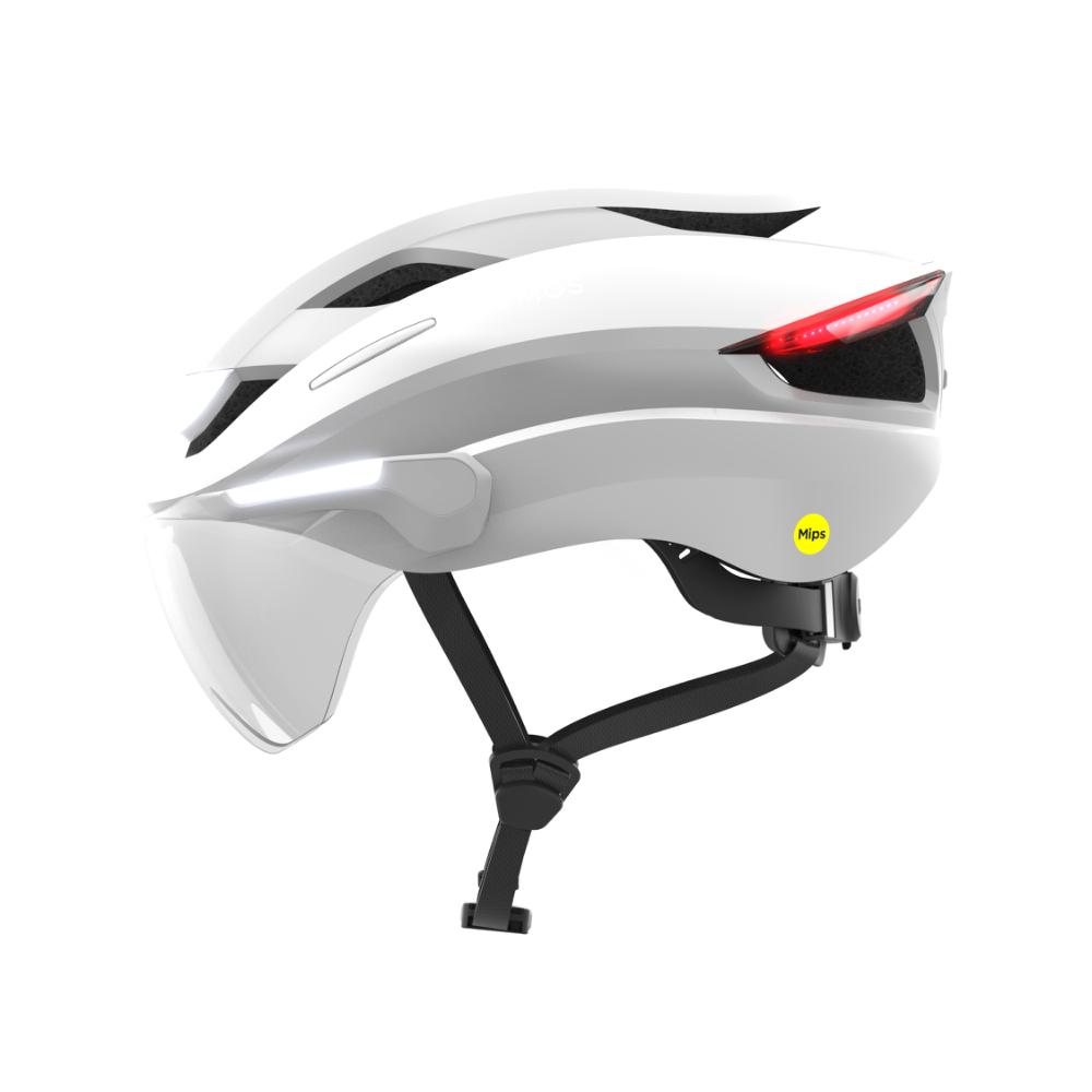 Lumos Ultra E-Bike Mips Visor Lunar White