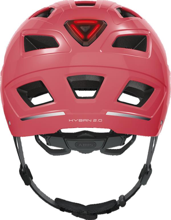 Abus Hyban 2.0 Cykelhjelm Living Coral