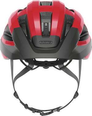 Abus Macator Blaze Red. Rød cykelhjelm med skygge