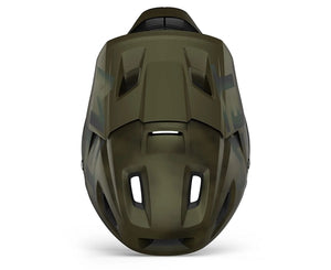 Met Parachute Mcr Mips Kiwi Iridescent Matt | full face cykelhjelm med mips og aftagelig kæbebeskytter