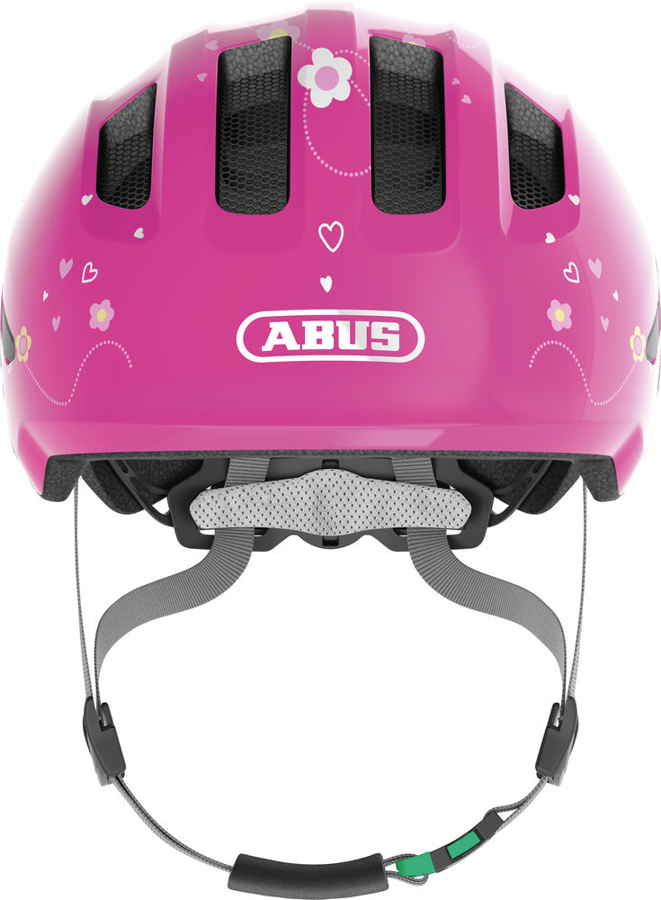 Abus Smiley 3.0 Pink Butterfly Green Buckle