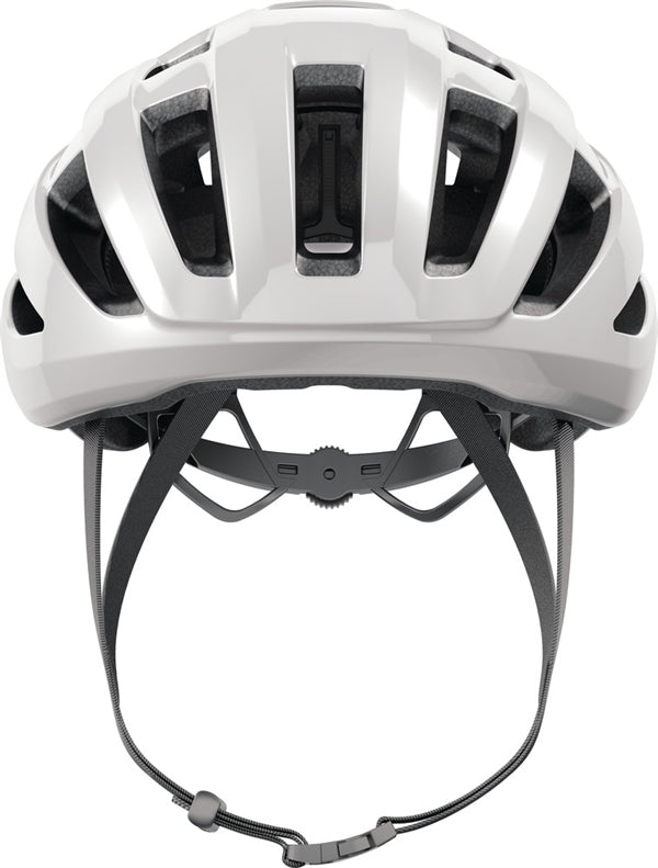 Abus Powerdome Mips Shiny White | allround sportshjelm til cykling med mips