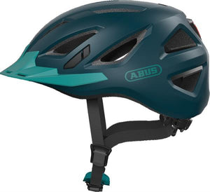 Abus Urban-i 3.0 Cykelhjelm Core Green med LED lys str. XL 61-65 cm