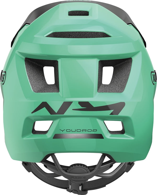 Abus Youdrop Saga Green 48-55 cm børnehjelm til bmx og mtb