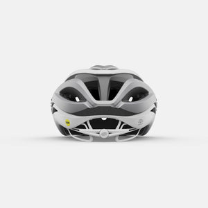 Giro Aether Spherical Matte White Silver Mips | hvid sølv tophjelm fra Giro