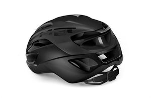 Met Rivale Mips Black Matt Glossy | sort aero cykelhjelm