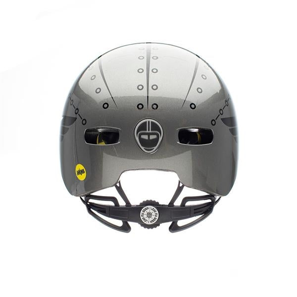Nutcase Little Nutty Robo Boy Gloss Mips | børnecykelhjelm med robotmotiv