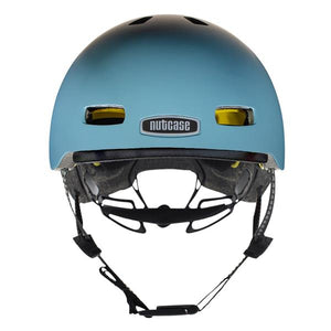 Nutcase Street Blue Steel Reflective Mips | blå cykelhjelm