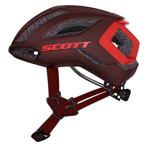 Scott Centric Plus Sparkling Red Mips | top hjelm til landevej