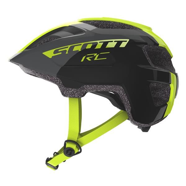 Scott Spunto Junior Black Yellow RC med LED-lykt