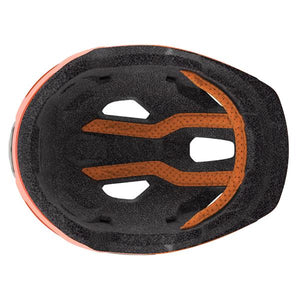 Scott Spunto Junior Fire Orange LED lys | Testet God af Tænk 50-56 cm | børne cykelhjelm