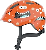 Abus Smiley 3.0 Orange Monster | oransje sykkelhjelm til barn