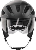 Abus Pedelec 2.0 ACE Titan Visir og LED Elsykkel hjelm. NTA 8776 Speed Pedelec