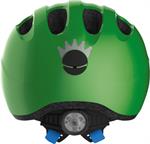 Abus Smiley 2.1 Sparkling Green med LED Lykt | grønn sykkelhjelm til barn