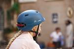 Livall C20 Blue. Dette er hjelmen som passer for både sykkel og elsparkesykkel.
