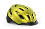 Met Urbex Mips Lime Yellow Metallic | elsykkel hjelm NTA 8776 godkjent. Mips og oppladbart USB-C LED-lykt. Fidlock magnetspenne