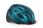 Met Urbex Mips Teal Blue Metallic | elsykkel hjelm NTA 8776 godkjent. Mips og oppladbart USB-C LED-lykt. Fidlock magnetspenne