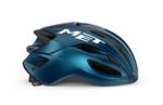 Met Rivale Mips Sykkelhjelm Teal Blue Metallic Glossy | blågrønn aero sykkelhjelm