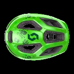 Scott Spunto Kid Fluo Green LED-lykt 46-52 cm | Grønn sykkelhjelm til barn
