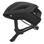 Scott Centric Plus (Mips) Stealth Black | svart sykkelhjelm til landevei